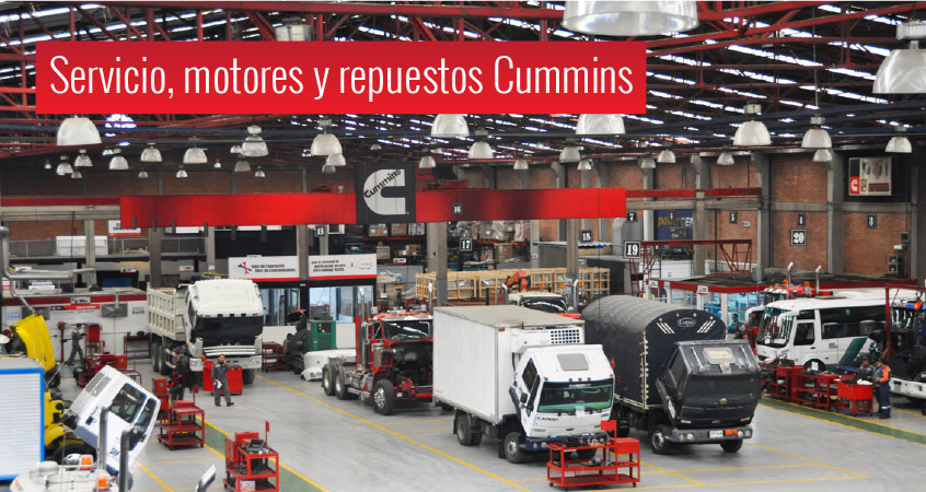servicio, motores y repuestos Cummins