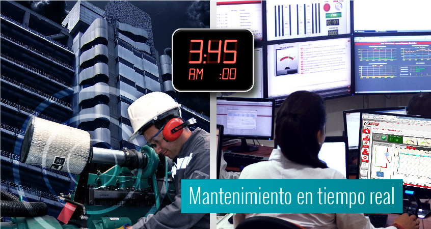 mantenimiento en tiempo real